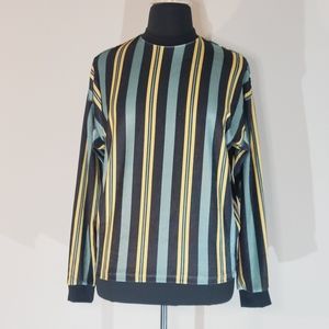 ASOS sweater top plus size 2XS multicolor